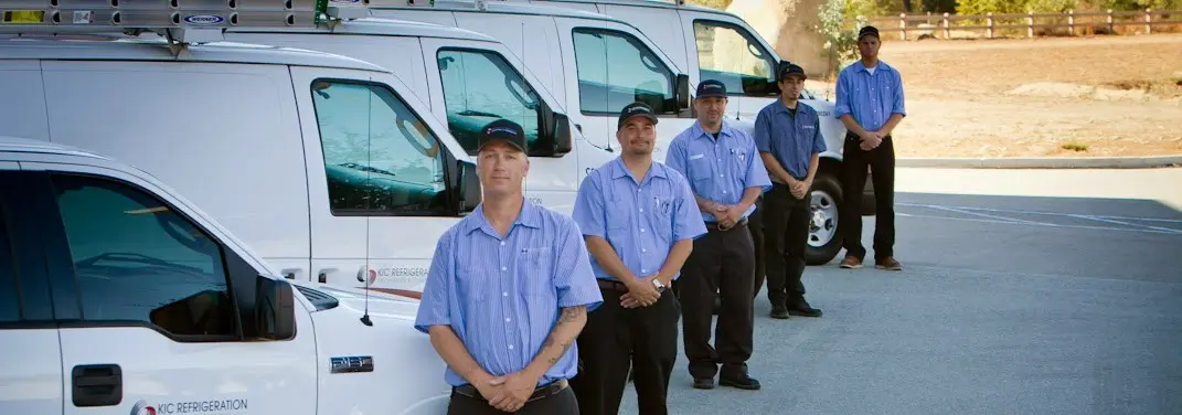 KIC Refrigeration crew ready for Mini Split Repair jobs across Santa Monica